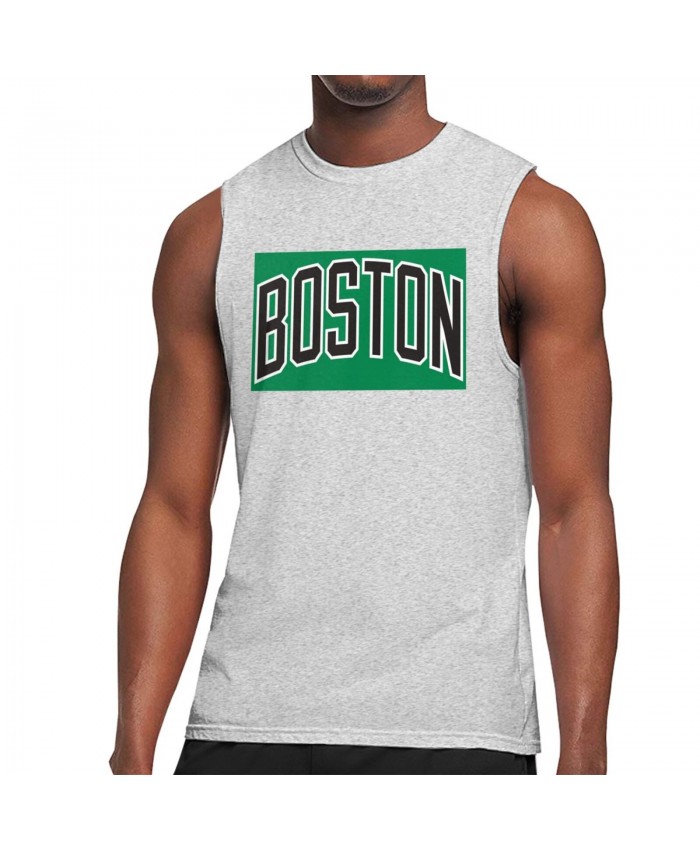 Admiral Schofield Men's Sleeveless T-Shirt Boston Celtics CEL Gray