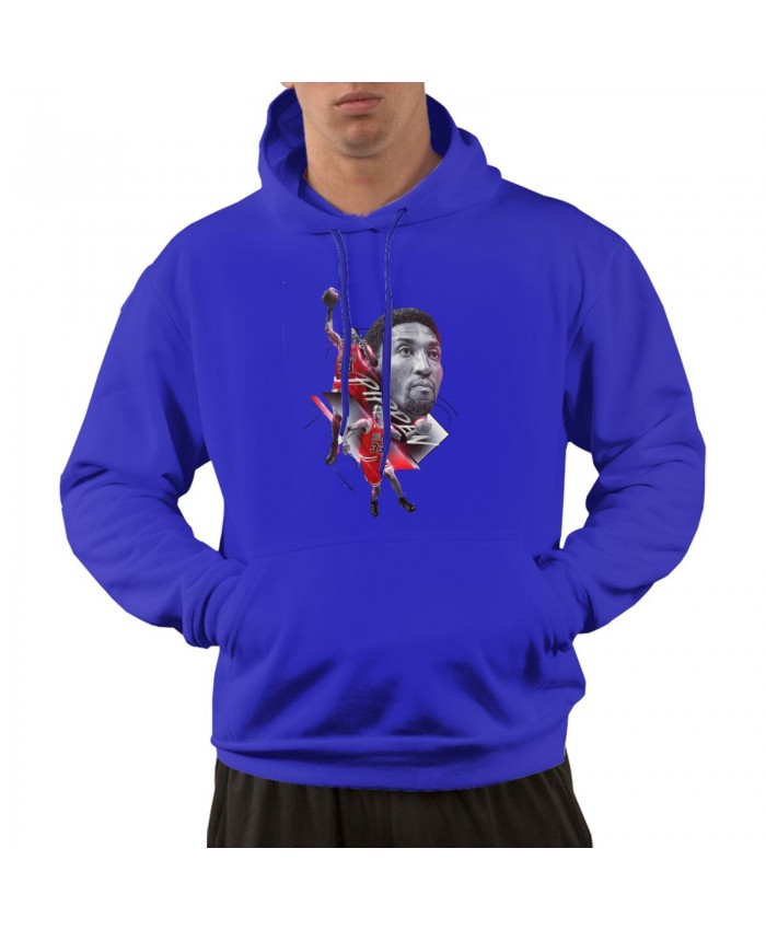 Air Pippen 96 Men's hoodie NBA Retro On Behance - Scottie Pippen Blue