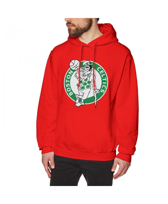 Alabama Basketball Men's Hoodie Sweatshirt Boston Celtics CEL Red