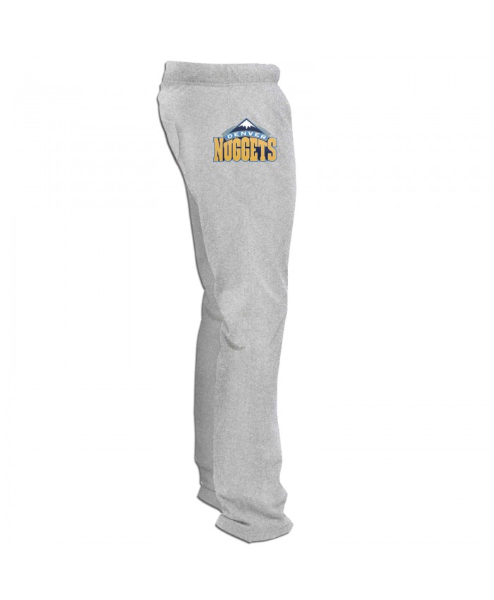 All Today Soccer Results Men's sweatpants NBA Denver Nuggets Logo Outdoor Decal Gray