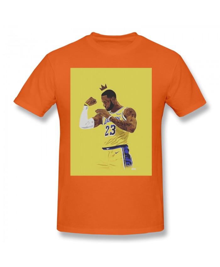 Allen Crabbe Men's Basic Short Sleeve T-Shirt The.King.LeBronJames Orange