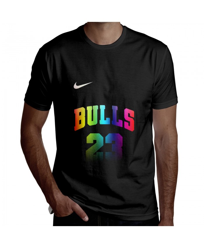 Antawn Jamison Men's Short Sleeve T-Shirt Bulls 23 Black