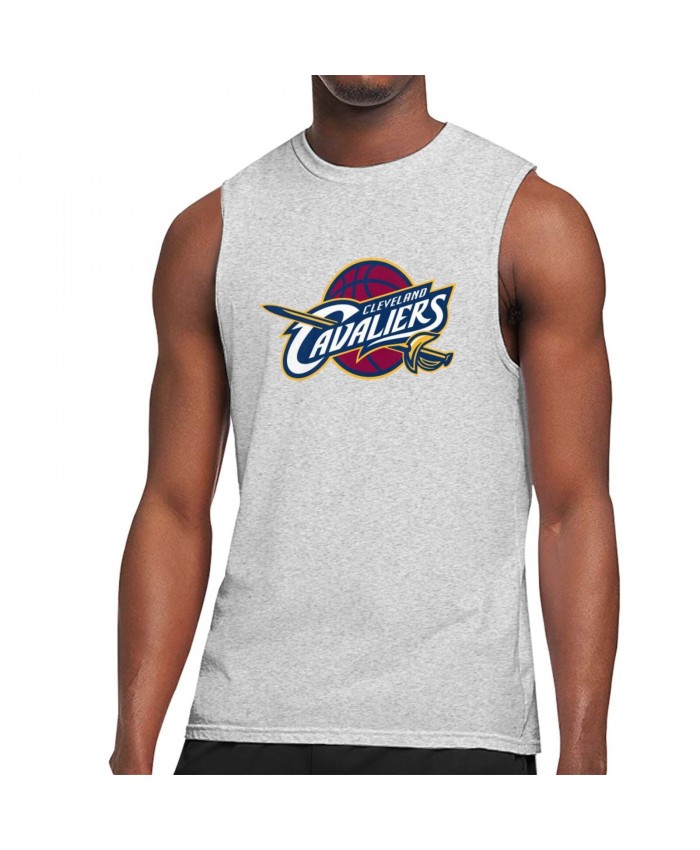 Austin Carr Cleveland Cavaliers Men's Sleeveless T-Shirt Cleveland Cavaliers CLE Gray