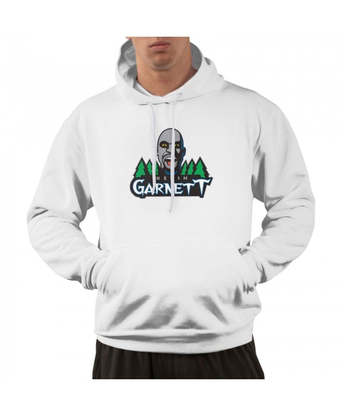 Basketball Gm Men's hoodie Kevin Garnett Logo White