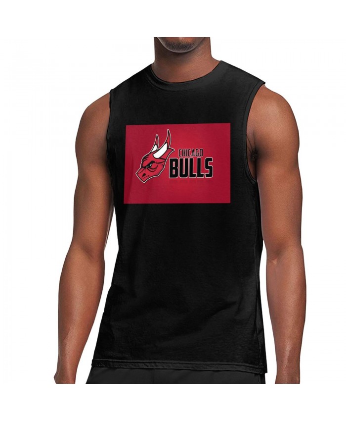 Baylor Women'S Basketball Men's Sleeveless T-Shirt Chicago Bulls CHI Black