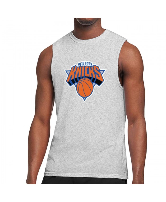 Bleacher Report New York Men's Sleeveless T-Shirt New York Knicks NYN Gray
