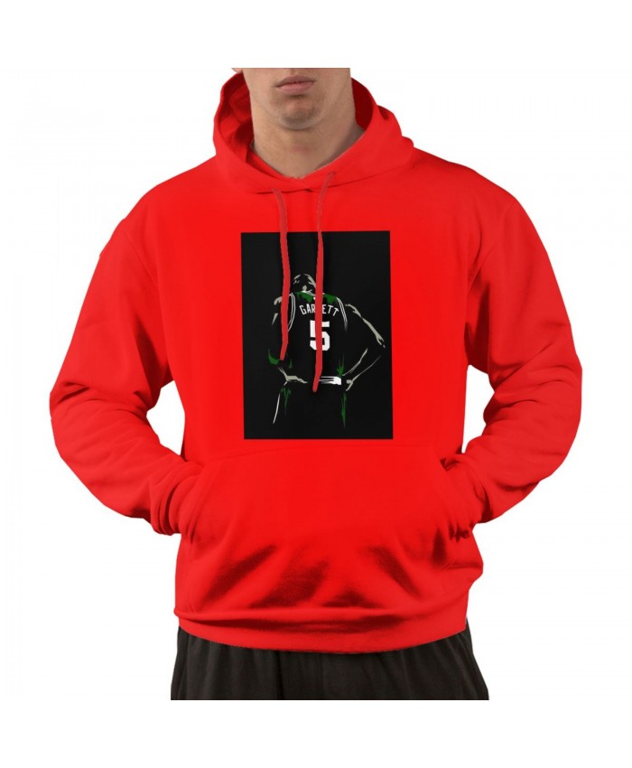 Brandi Padilla Kevin Garnett Men's hoodie Kevin Garnett Red