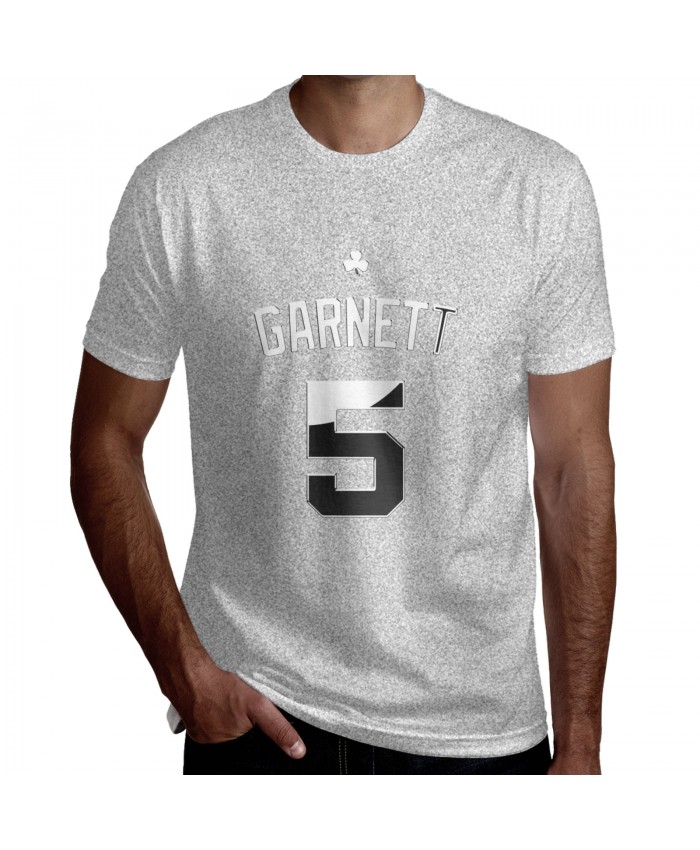 Central Michigan Basketball Men's Short Sleeve T-Shirt Garnett Logo Gray