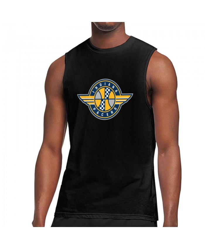 Clark Kellogg Men's Sleeveless T-Shirt Indiana Pacers IND Black