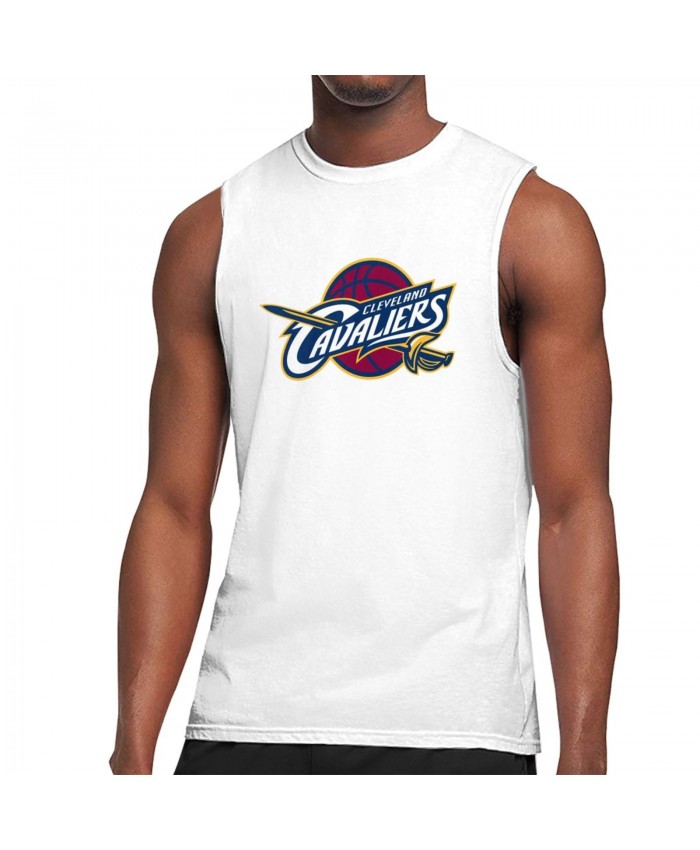 Cleveland Cavaliers Scoreboard Men's Sleeveless T-Shirt Cleveland Cavaliers CLE White