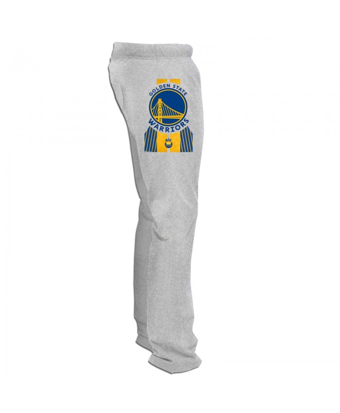 Curry And Klay Thompson Men's sweatpants Trends International NBA Golden State Warriors Gray