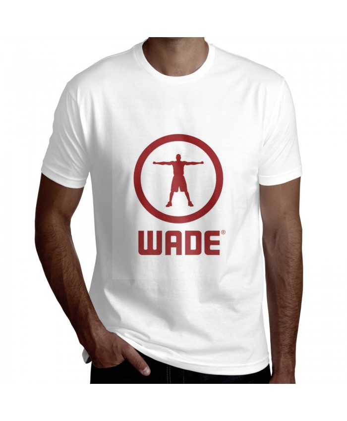 D Wade And Gabrielle Union Men's Short Sleeve T-Shirt Dwyane Wade White