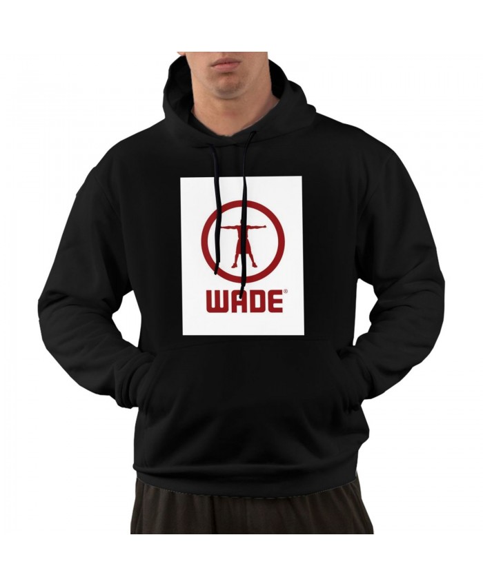 D Wayne Wade Men's hoodie Dwyane Wade Black