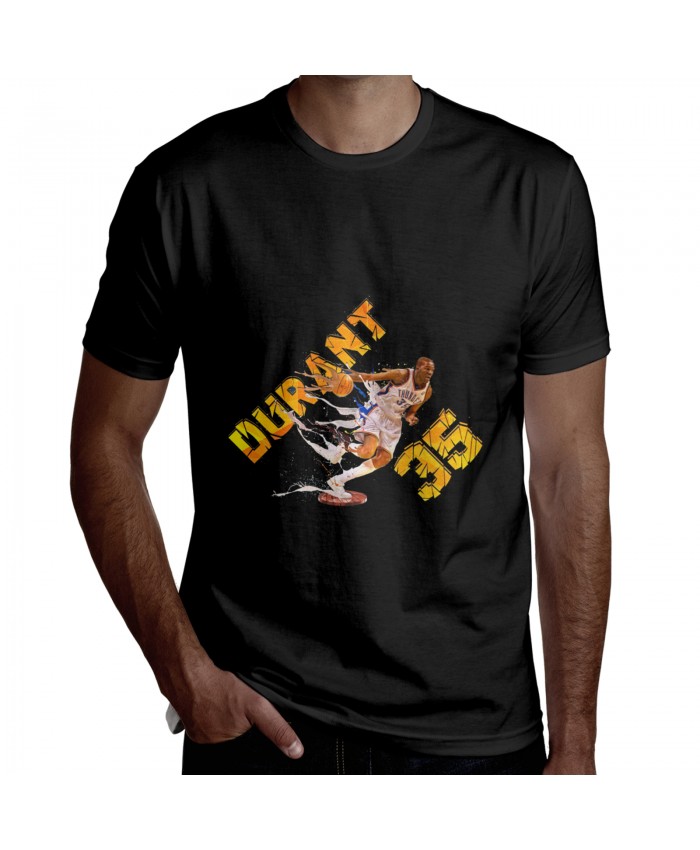 Darius Miles Men's Short Sleeve T-Shirt Kevin Durant Black