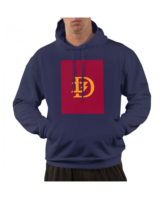Dayton Basketball Men's hoodie Dwyane Wade Logo Navy