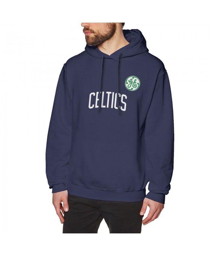 Dayton Basketball Men's Hoodie Sweatshirt Boston Celtics CEL Navy