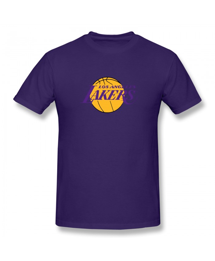 Delonte West And Gloria James Men's Basic Short Sleeve T-Shirt LeBron's Lakers Purple