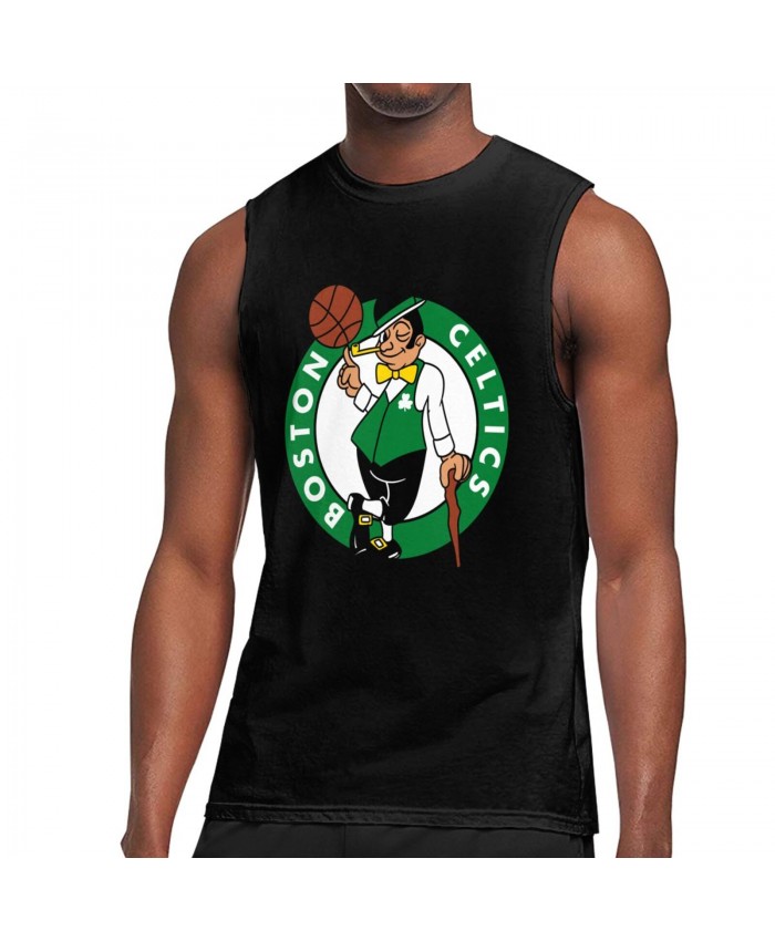 Devon Dotson Men's Sleeveless T-Shirt Boston Celtics CEL Black