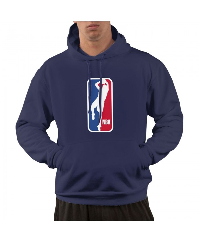 Dirk Nowitzki 2019 Men's hoodie Dirk Nowitzki As The NBA Logo Navy