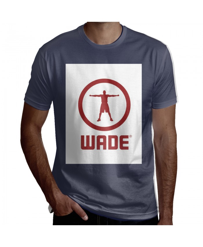 Dwyane Wade Zaire Men's Short Sleeve T-Shirt Dwyane Wade Navy