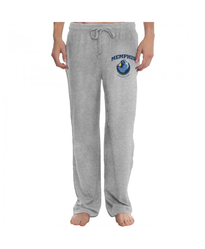 F1 Grand Prix Men's sweatpants Memphis Grizzlies Logo Gray
