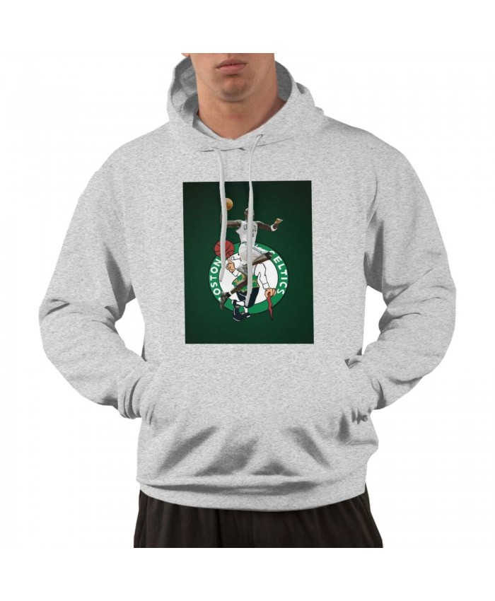 Fantasy Basketball Men's hoodie Kevin Garnett Gray