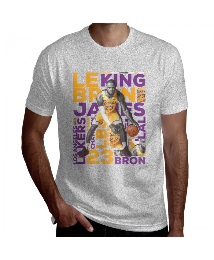 Galaxy Opal Lebron James 2K20 Men's Short Sleeve T-Shirt NBA Artwork Lebron James On Behance Gray