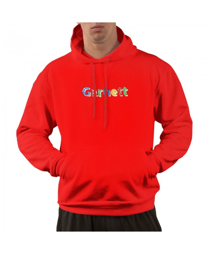 Garnett Foamposite Men's hoodie Garnett Logo Red