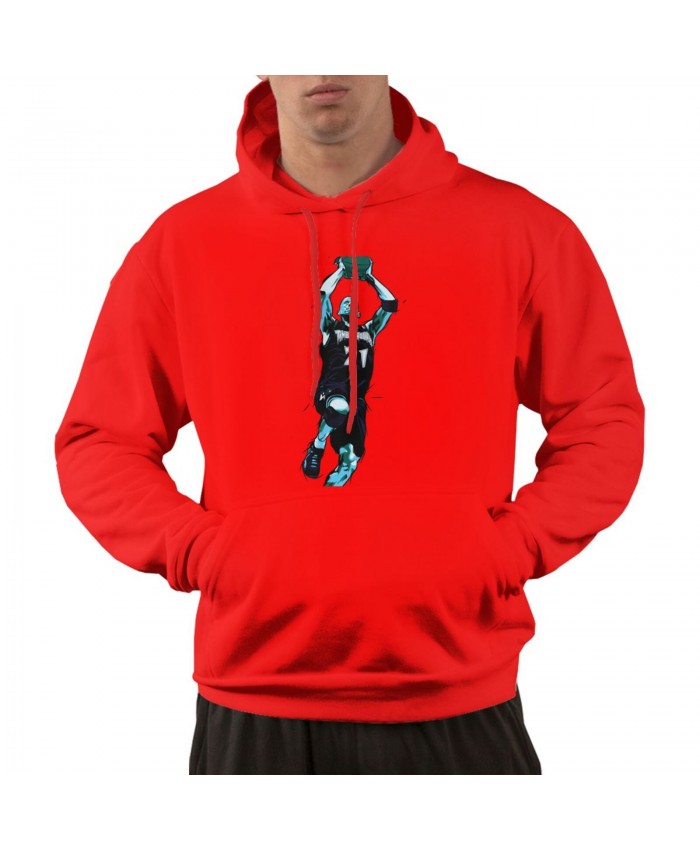 George Mikan Men's hoodie Kevin Garnett. NBA 2020 Red
