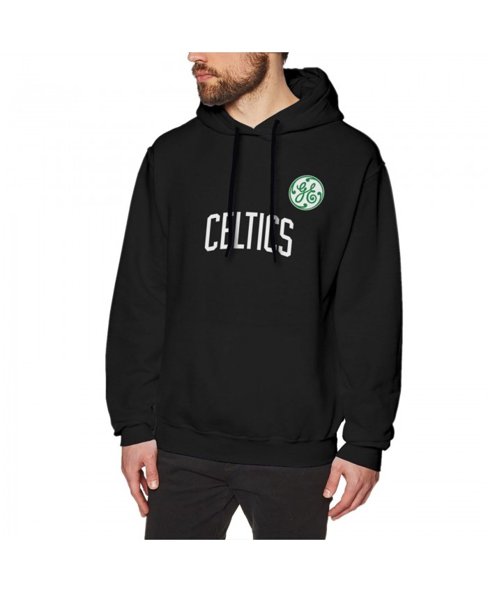 Greg Oden Men's Hoodie Sweatshirt Boston Celtics CEL Black