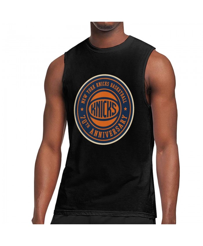 Indiana Basketball Men's Sleeveless T-Shirt New York Knicks NYN Black