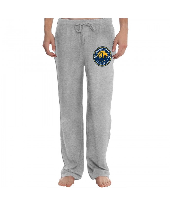 Indiana Pacers 2010 Men's sweatpants Indiana Pacers Alternate Logo Gray