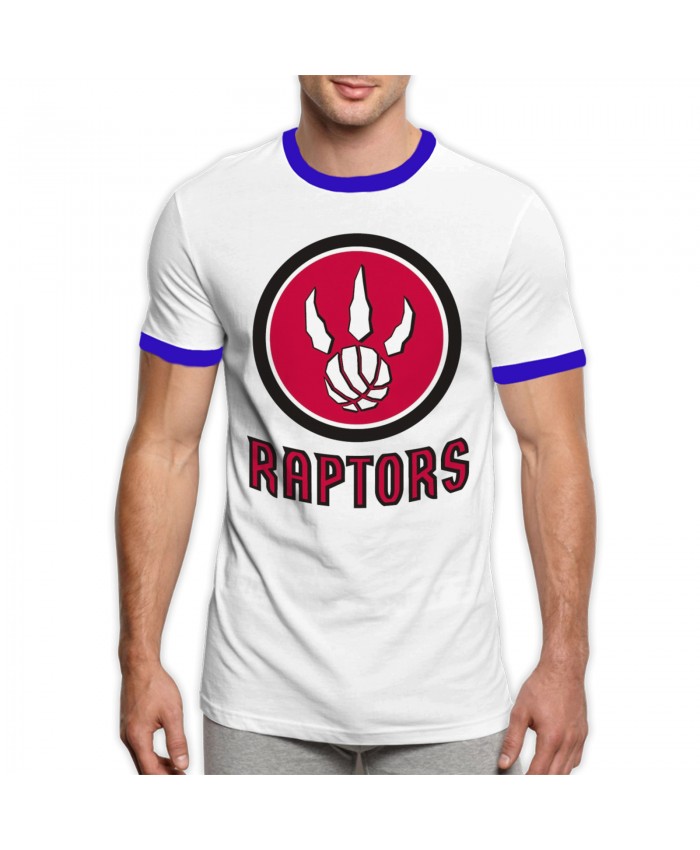 Indiana Pacers Toronto Raptors Men's Ringer T-Shirt Toronto Raptors TOR Blue