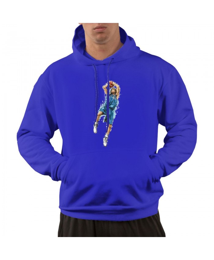 Isaiah Livers Men's hoodie Dirk Nowitzki Blue