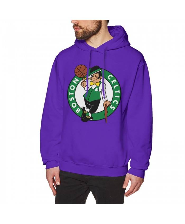 Isaiah Roby Men's Hoodie Sweatshirt Boston Celtics CEL Purple