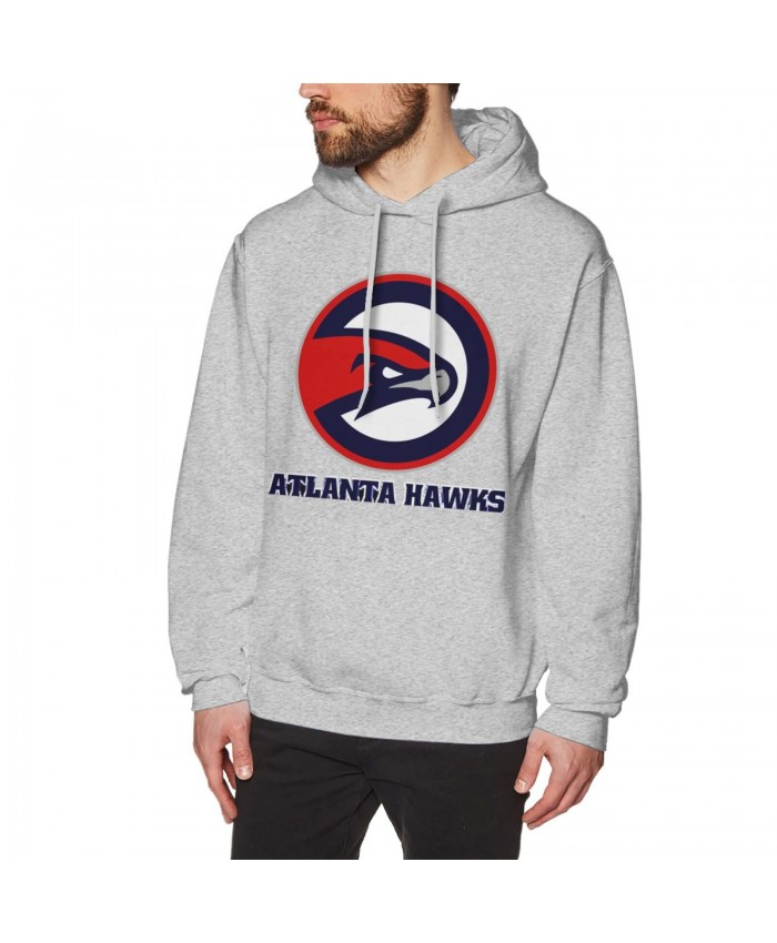 Jalen Suggs Men's Hoodie Sweatshirt Atlanta Hawks ATL-3 (1) Gray