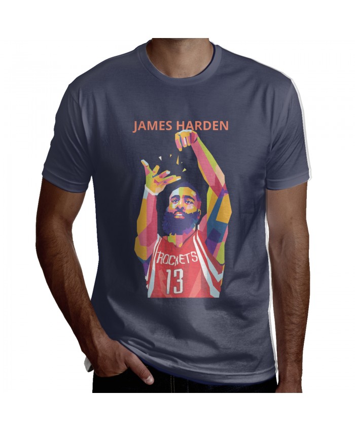 James Harden Fcf Men's Short Sleeve T-Shirt James Harden Navy