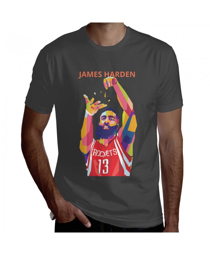 James Harden Westbrook Men's Short Sleeve T-Shirt James Harden Deep Heather