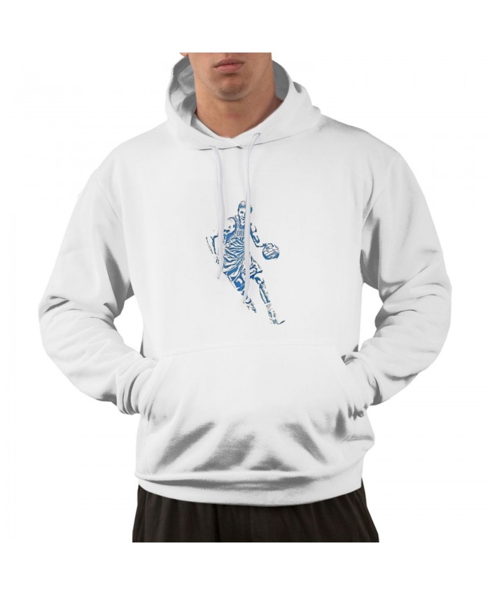 Jesus Shuttlesworth Men's hoodie Dirk Nowitzki White