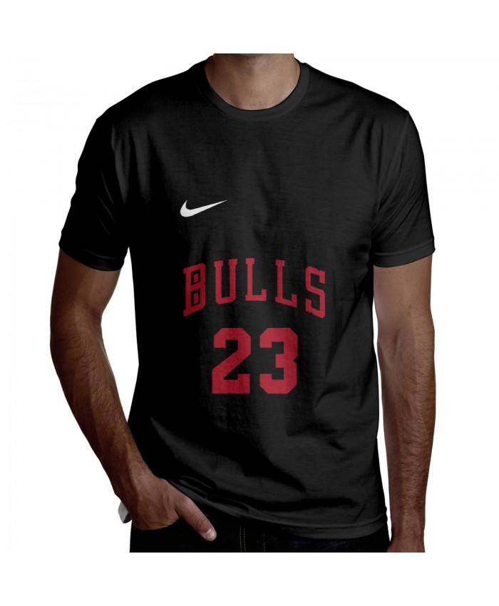 Jesus Shuttlesworth Men's Short Sleeve T-Shirt Bulls 23 Black