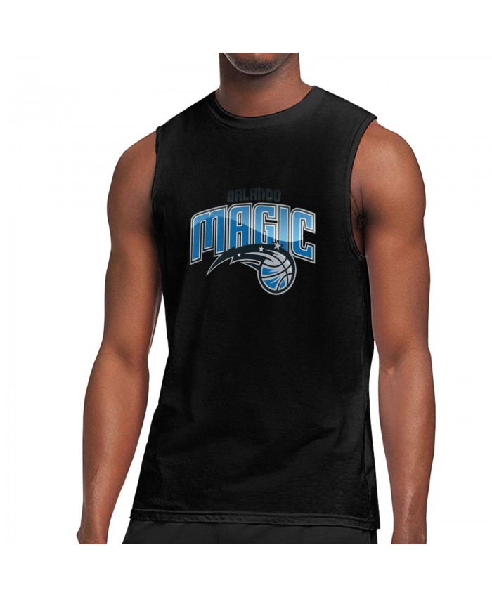 Jonathan Isaacs Jersey Men's Sleeveless T-Shirt Orlando Magic ORL Black