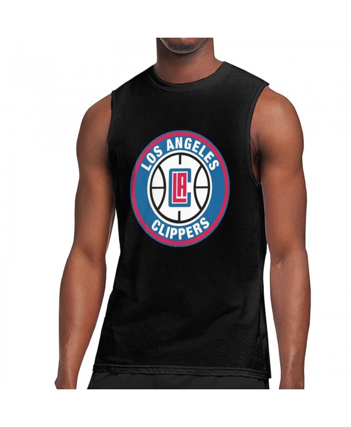 Kawhi Marcus Morris Men's Sleeveless T-Shirt Los Angeles Clippers LAC Black