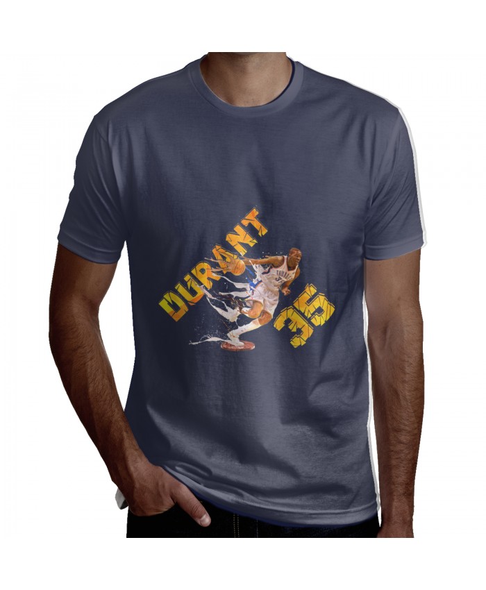 Kevin Durant Supersonics Men's Short Sleeve T-Shirt Kevin Durant Navy
