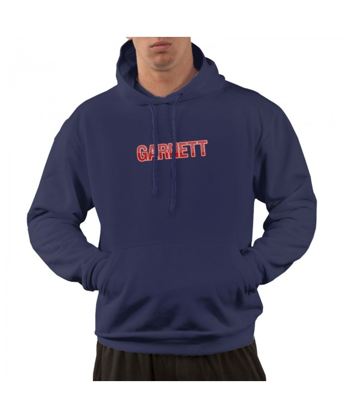 Kevin Garnett Clippers Men's hoodie Garnett Logo Navy
