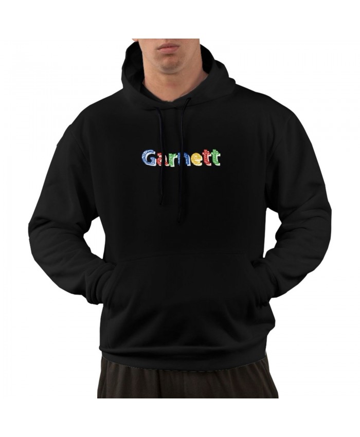 Kevin Garnett Dmx Men's hoodie Garnett Logo Black