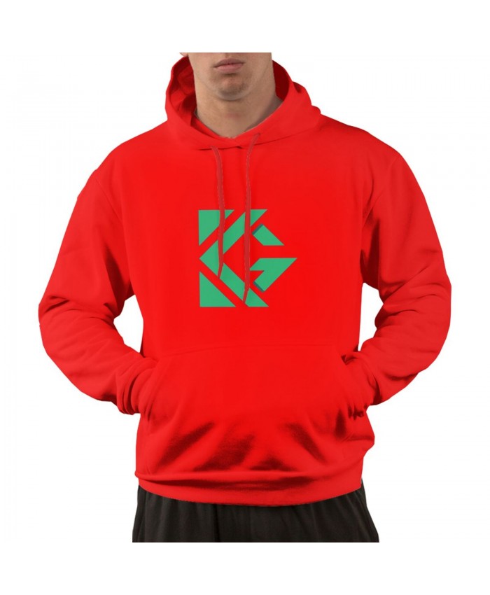 Kevin Garnett Lala Men's hoodie Kevin Garnett Logo Red