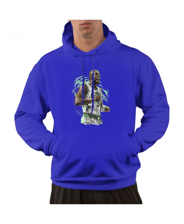 Kevin Garnett Tim Duncan Men's hoodie Kevin Garnett Blue