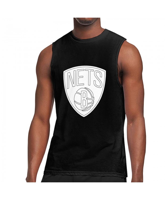 Kyrie Harden Durant Men's Sleeveless T-Shirt Brooklyn Nets BKN Black