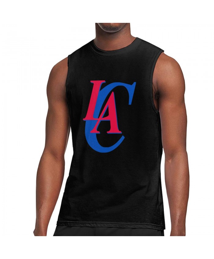 La Clippers 3 Men's Sleeveless T-Shirt Los Angeles Clippers LAC Black