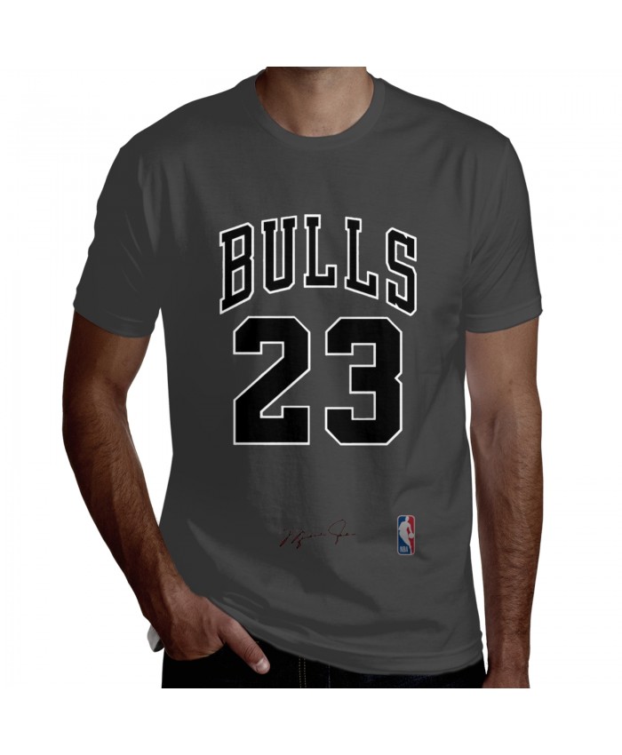 La Salle Basketball Men's Short Sleeve T-Shirt Bulls 23 Deep Heather